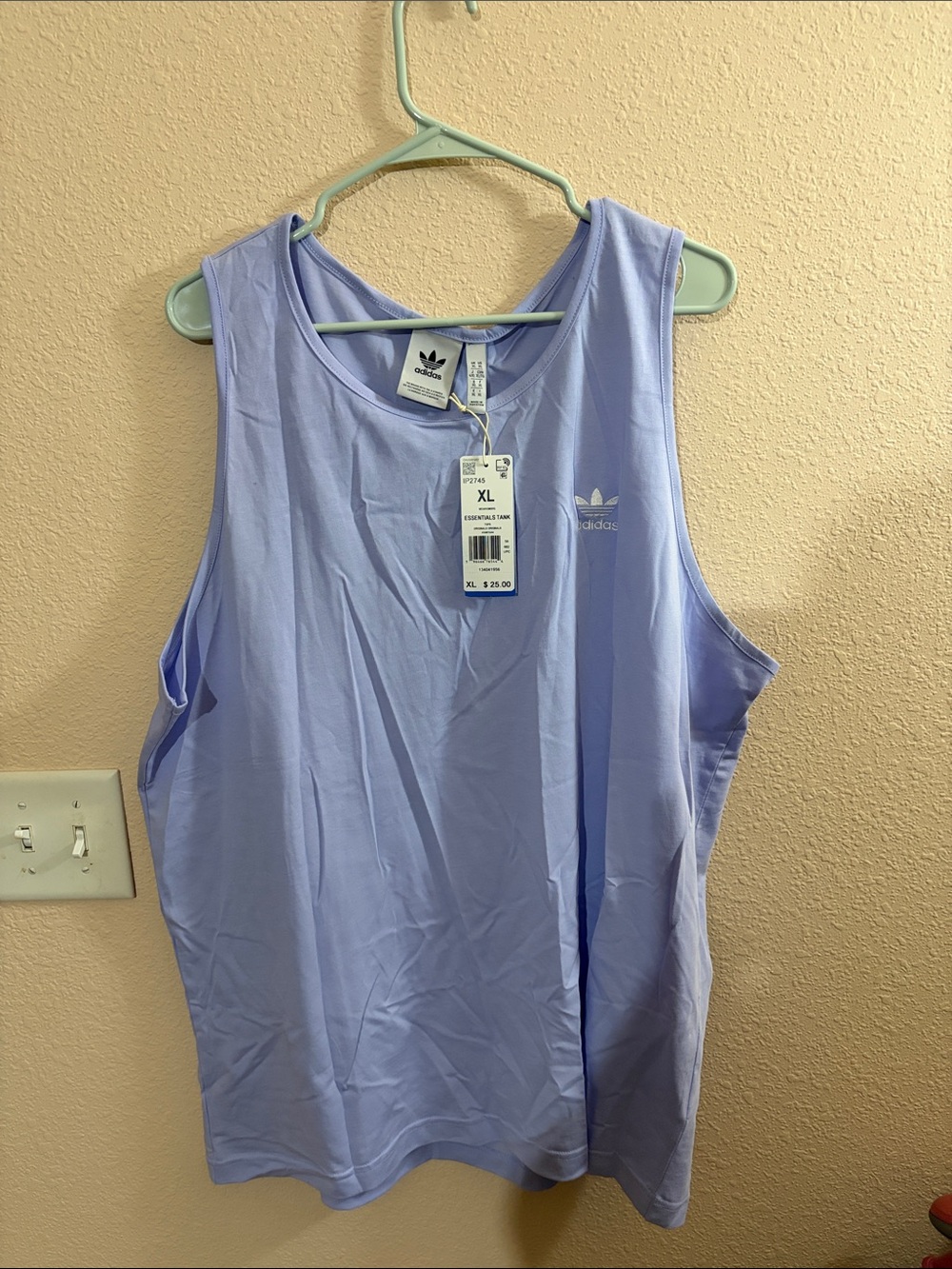 NWT adidas Lavender Sleeveless Tank Top